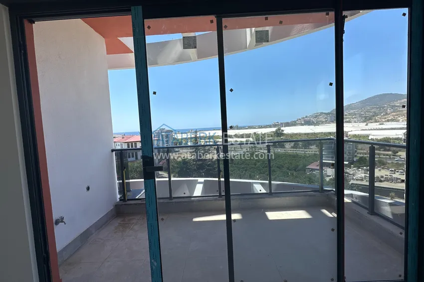 Приобрести Квартира 1+1 с видом на море и чистовой отделкой в новом комплексе - Алания, район Демирташ 8 