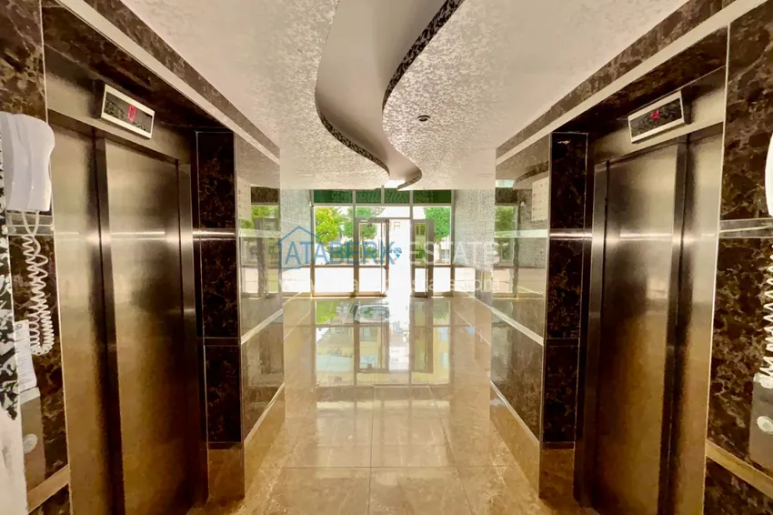 Городская квартира 2+1 с мебелью и двумя балконами — Махмутлар, Алания, 400 м до моря 10 