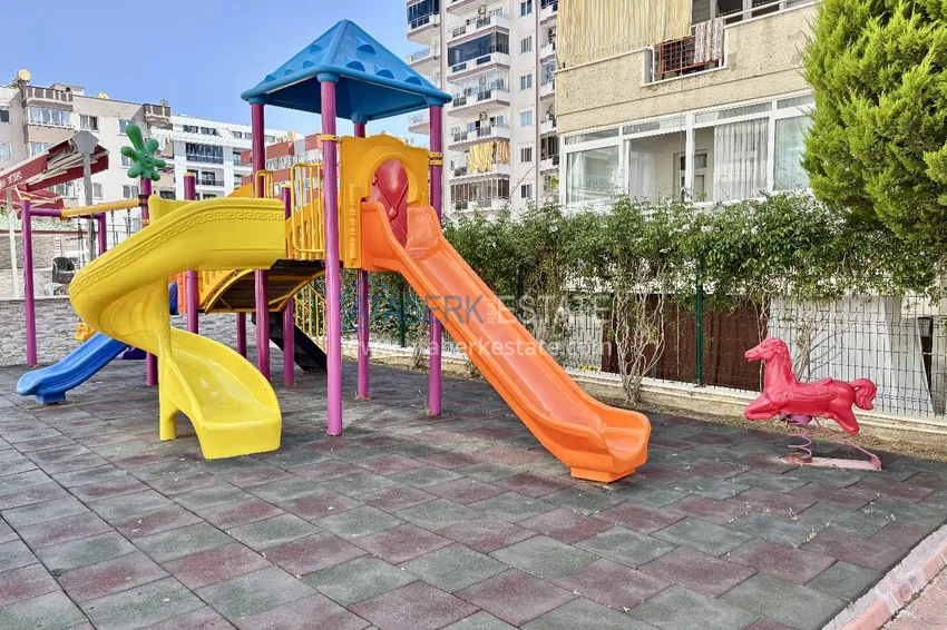 Городская квартира 2+1 с мебелью и двумя балконами — Махмутлар, Алания, 400 м до моря 5 