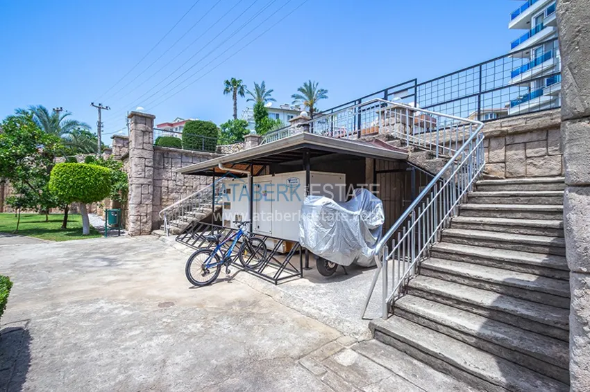 Квартира 2+1 с большой террасой в районе Джикджилли, Алания – недвижимость под ВНЖ 15 