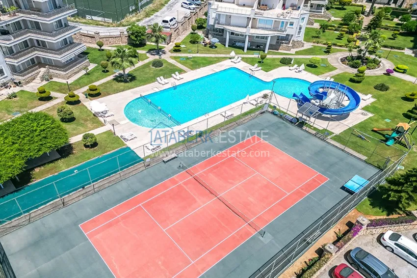 Квартира 2+1 с большой террасой в районе Джикджилли, Алания – недвижимость под ВНЖ 16 