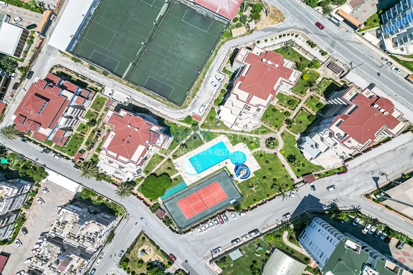 Квартира 2+1 с большой террасой в районе Джикджилли, Алания – недвижимость под ВНЖ 17 