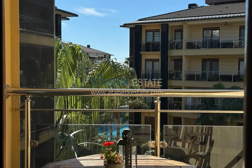 Приобрести Квартира 2+1 с мебелью в престижном комплексе - центр Алании, первая береговая линия 19 