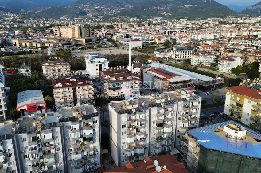 Квартира 2+1 с мебелью и видом на горы в комплексе городского типа – район Оба, Алания 3