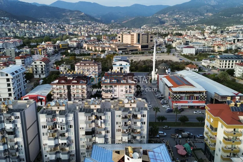 Квартира 2+1 с мебелью и видом на горы в комплексе городского типа – район Оба, Алания 4