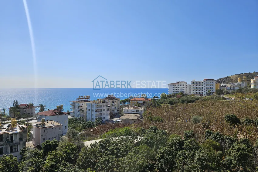 Приобрести Видовой дуплекс-пентхаус в бутик-комплексе – центр Алании, район пляжа Клеопатра 25