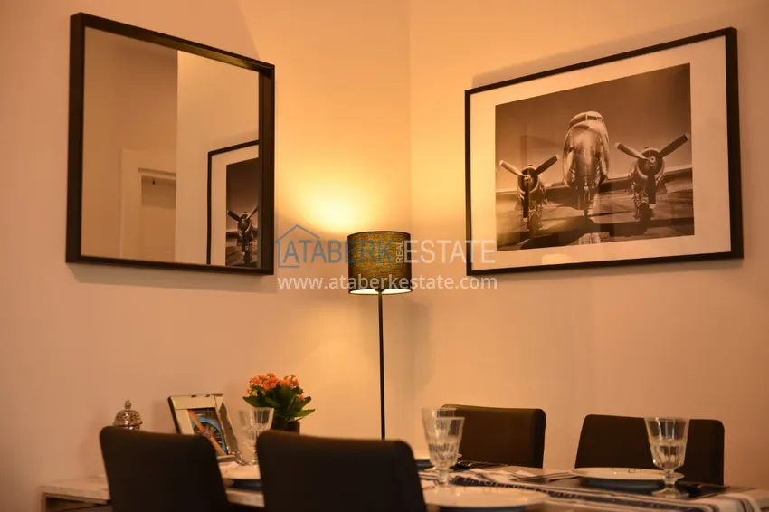 Приобрести Квартира 1+1 с дизайнерским интерьером – Алания, Махмутлар 5