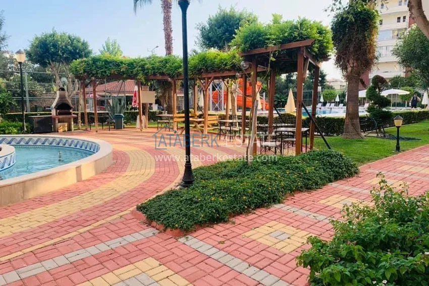 Квартира 3+1 с мебелью в благоустроенном комплексе — Тосмур, Алания. Подходит для получения ВНЖ 15 