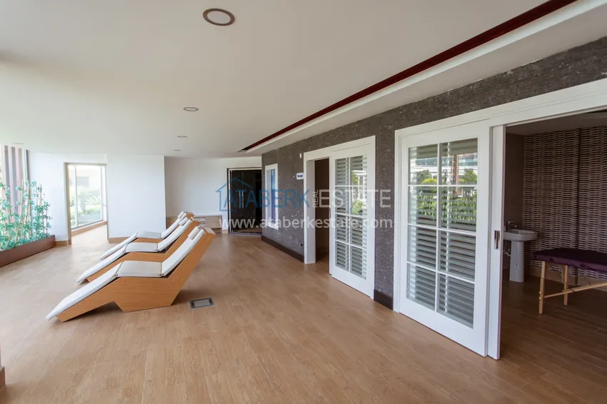 Квартира 2+1 с мебелью в семейном комплексе, район Оба – подходит под ВНЖ 19 