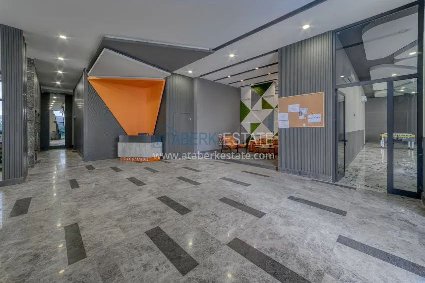 Квартира 2+1 с мебелью в центре Махмутлара, район субботнего рынка 17 