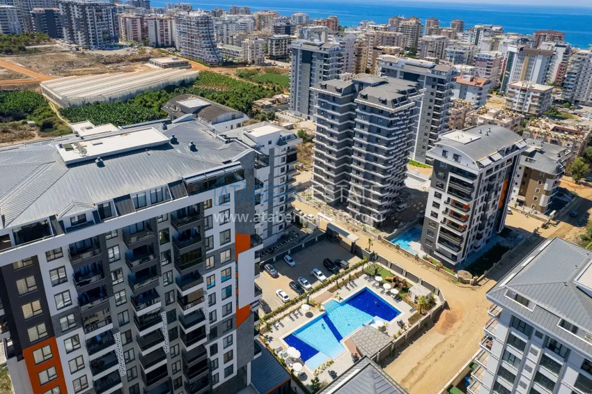 Квартира 2+1 с мебелью в центре Махмутлара, район субботнего рынка 3 