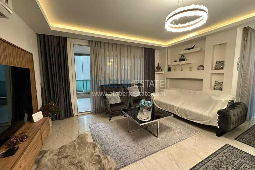 Приобрести Квартира 2+1 с мебелью в семейном комплексе, район Оба – подходит под ВНЖ 5 