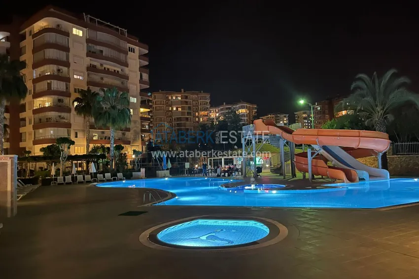 Квартира 3+1 с мебелью в благоустроенном комплексе — Тосмур, Алания. Подходит для получения ВНЖ 8 