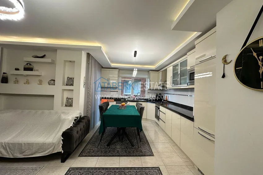 Приобрести Квартира 2+1 с мебелью в семейном комплексе, район Оба – подходит под ВНЖ 8 