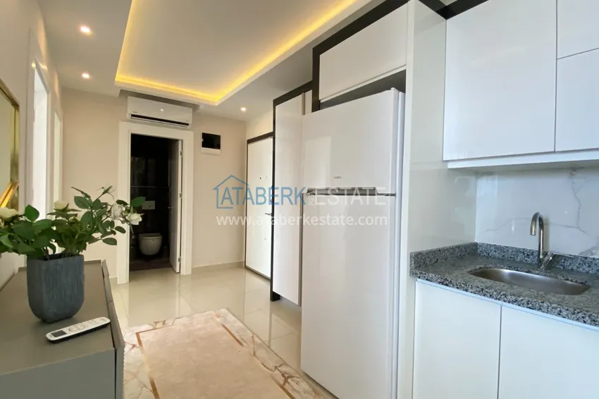 Приобрести Квартира 2+1 под ключ с видом на море в районе Махмутлар, Алания 14 