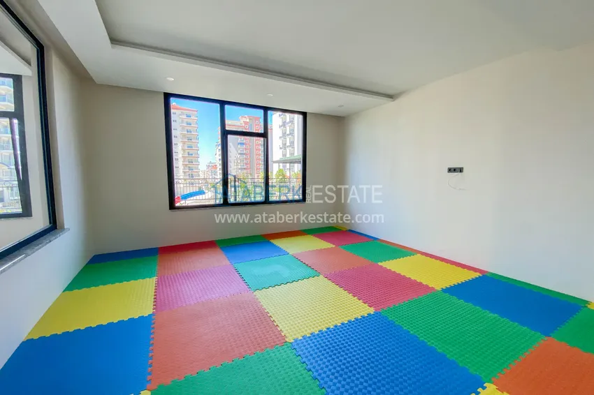 Квартира 2+1 под ключ с видом на море в районе Махмутлар, Алания 15 