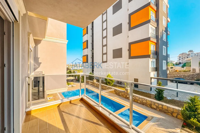 Приобрести Двухкомнатная квартира с дизайнерским интерьером напрямую от собственника — Авсаллар, Алания 18 