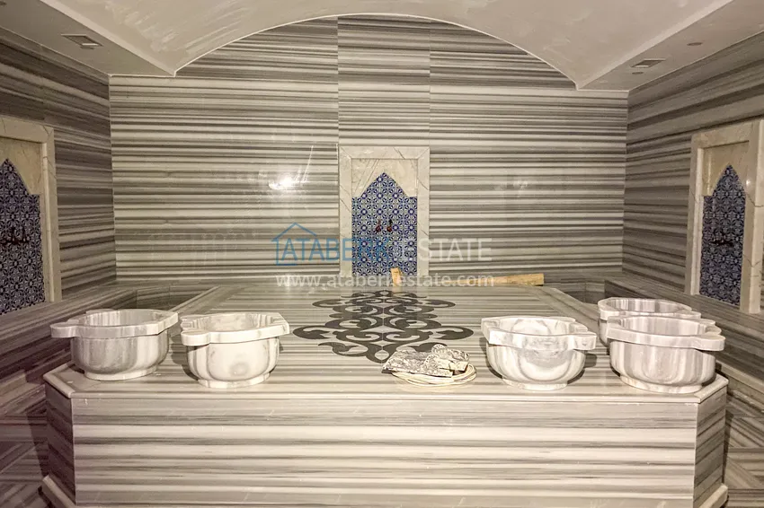 Квартира 2+1 под ключ с видом на море в районе Махмутлар, Алания 18 