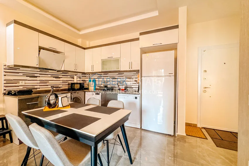 Приобрести Двухкомнатная квартира с дизайнерским интерьером напрямую от собственника — Авсаллар, Алания 4 