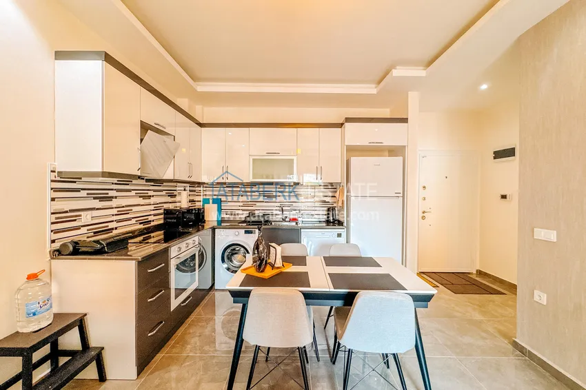 Приобрести Двухкомнатная квартира с дизайнерским интерьером напрямую от собственника — Авсаллар, Алания 6 