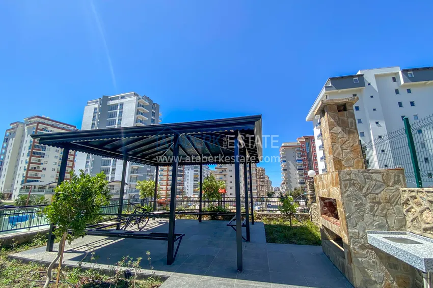 Квартира 2+1 под ключ с видом на море в районе Махмутлар, Алания 8 