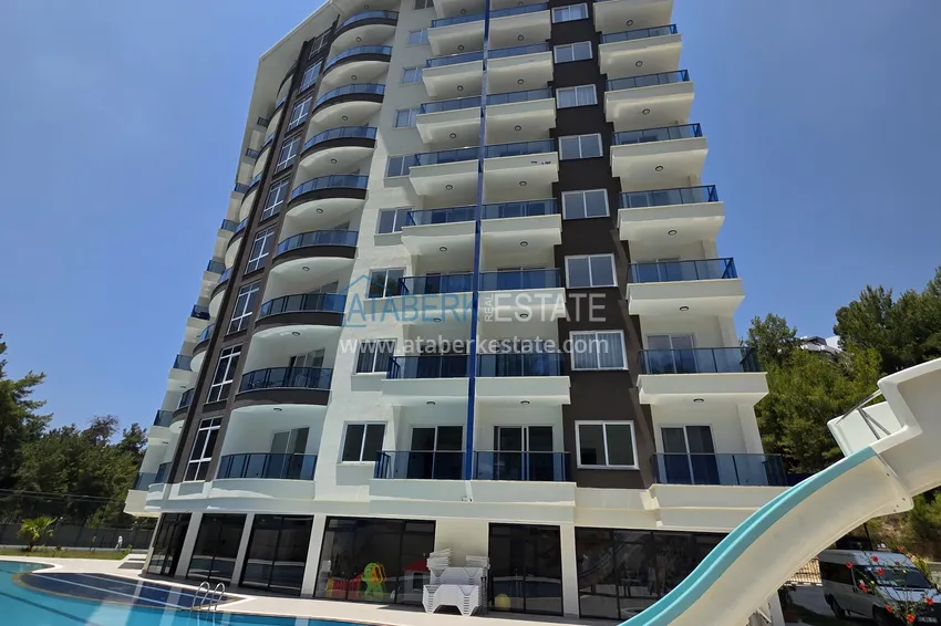 Двухкомнатная квартира с видом на лес по привлекательной цене — Авсаллар, Алания 4 