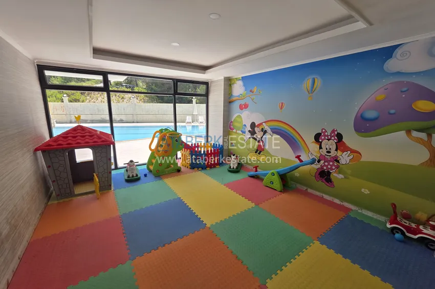 Двухкомнатная квартира с видом на лес по привлекательной цене — Авсаллар, Алания 9 