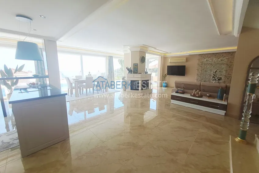 Приобрести Трехэтажная частная вилла с мебелью от собственника - Алания, район Бекташ. Подходит под ВНЖ 2