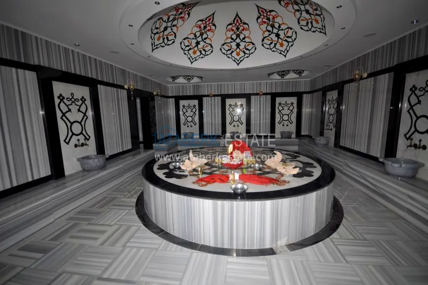 Трехкомнатная квартира с мебелью в благоустроенном комплексе – район Оба, Алания 31 