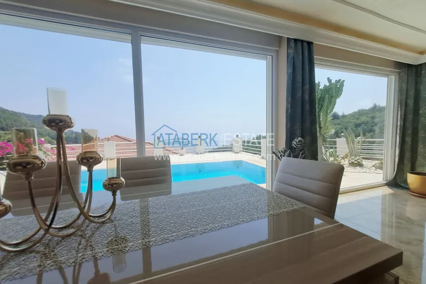 Приобрести Трехэтажная частная вилла с мебелью от собственника - Алания, район Бекташ. Подходит под ВНЖ 7