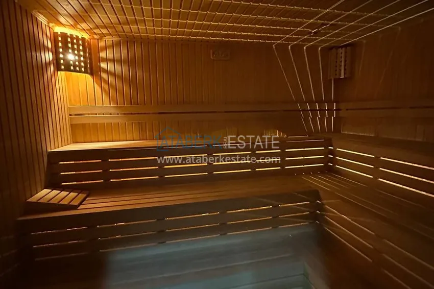 Двухкомнатная квартира с мебелью в комфортабельном комплексе — район Авсаллар, Алания 13 