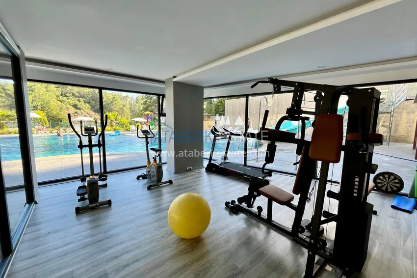 Долгосрочная аренда квартиры 1+1 в современном комплексе - Авсаллар, Алания №38 16 