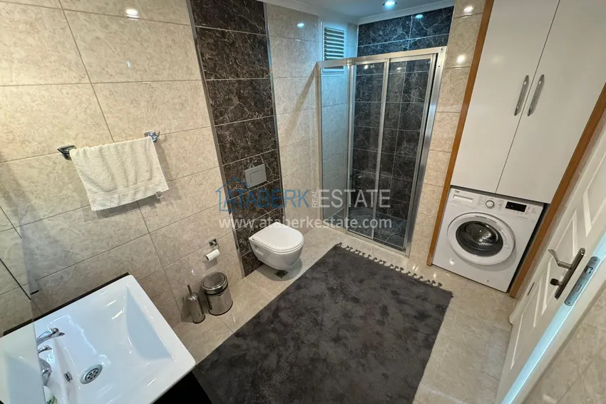 Приобрести Линейная квартира 3+1 под ключ с видом на море - Махмутлар, Алания 16 