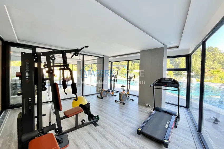 Долгосрочная аренда квартиры 1+1 в современном комплексе - Авсаллар, Алания №38 17 