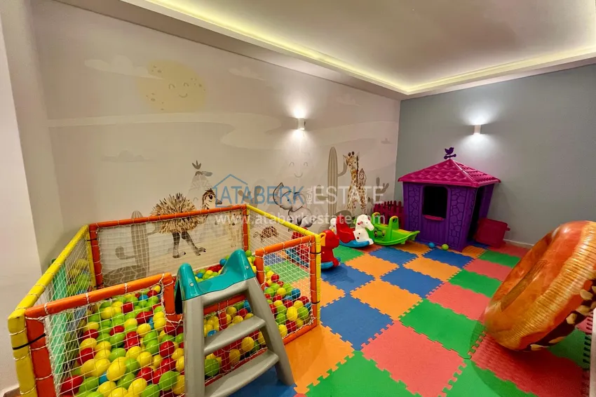 Долгосрочная аренда квартиры 1+1 в современном комплексе - Авсаллар, Алания №38 18 