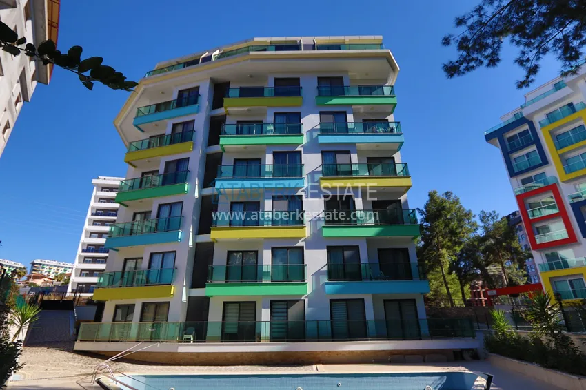 Меблированная квартира 1+1 в комплексе с инфраструктурой – район Авсаллар, Алания 1 