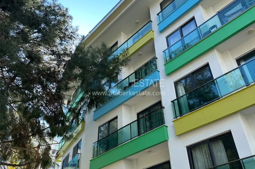 Двухкомнатная квартира с мебелью в комфортабельном комплексе — район Авсаллар, Алания 3 