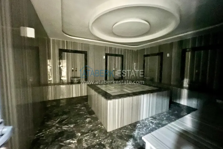 Долгосрочная аренда квартиры 1+1 в современном комплексе - Авсаллар, Алания №38 21 