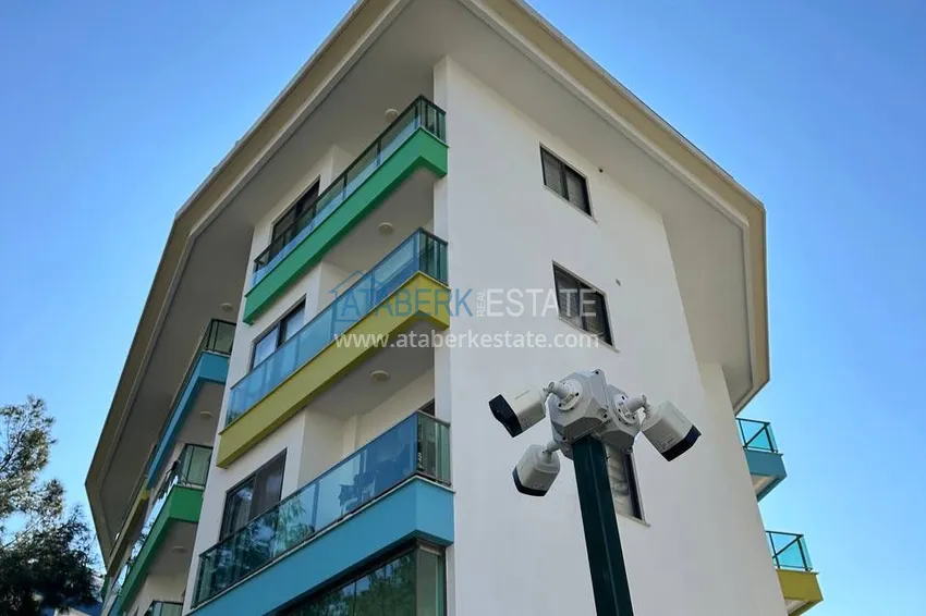 Двухкомнатная квартира с мебелью в комфортабельном комплексе — район Авсаллар, Алания 5 