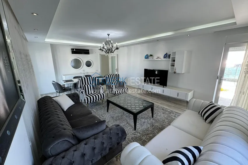 Приобрести Линейная квартира 3+1 под ключ с видом на море - Махмутлар, Алания 4 