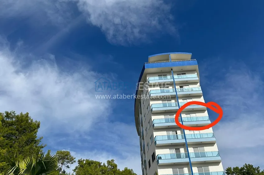 Долгосрочная аренда квартиры 1+1 в современном комплексе - Авсаллар, Алания №38 5 