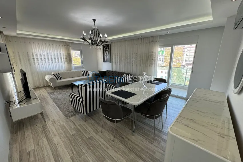 Приобрести Линейная квартира 3+1 под ключ с видом на море - Махмутлар, Алания 6 