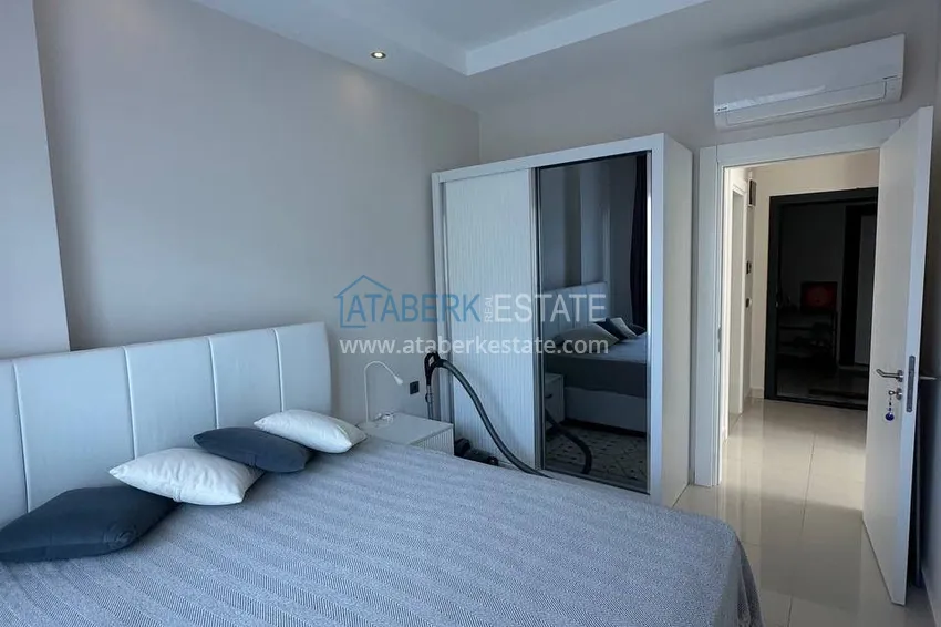 Приобрести Двухкомнатная квартира с мебелью в комфортабельном комплексе — район Авсаллар, Алания 7 