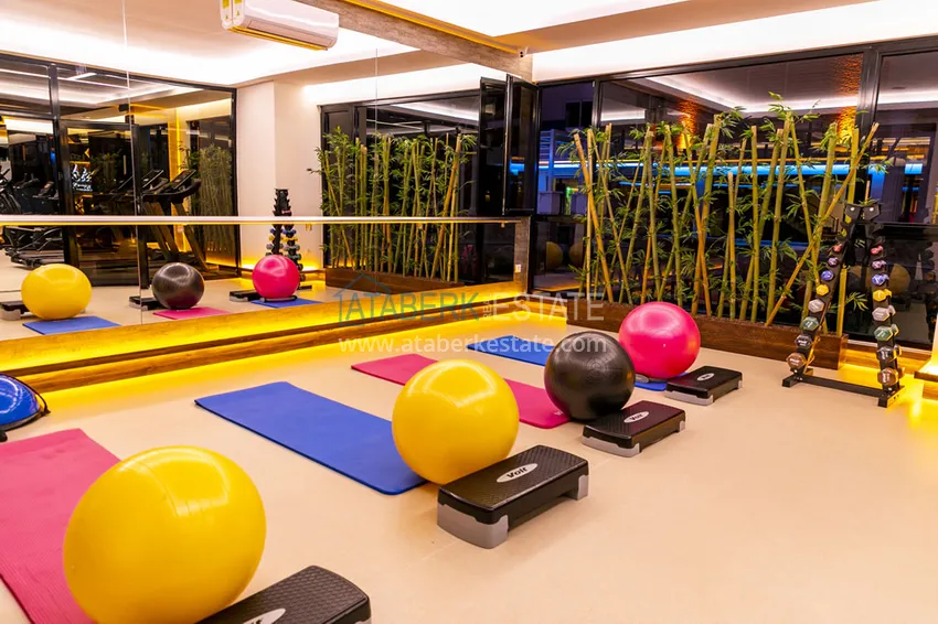 Пентхаус-дуплекс 4+1 с мебелью в комплексе класса люкс — Махмутлар, Алания 21 