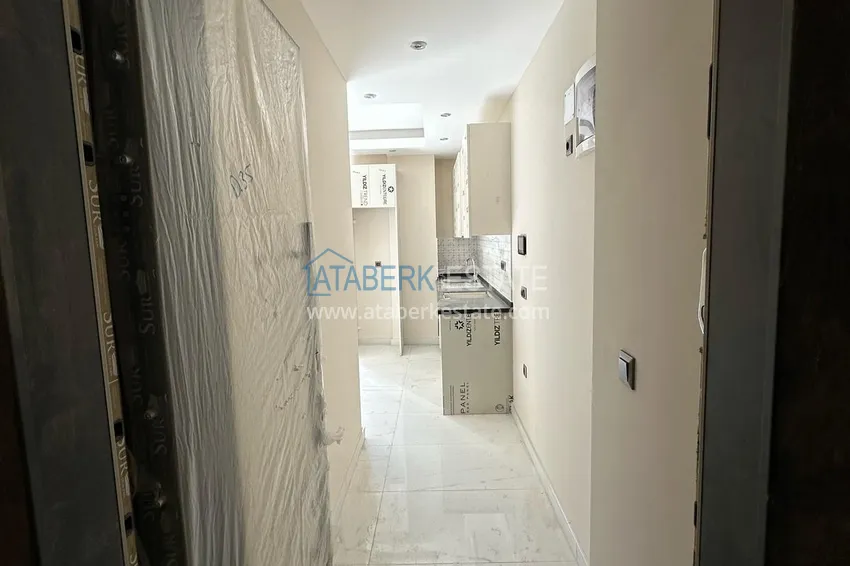 Приобрести Квартира 1+1 с частичным видом на море — Махмутлар, Алания, 300 м до пляжа 1 