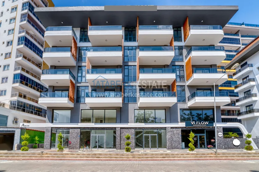 Квартира 1+1 с двумя балконами под ключ в Махмутларе - всего в 500 м от моря 5