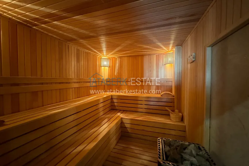 Линейные апартаменты 3+1 в современном комплексе - Алания, Каргыджак 17 