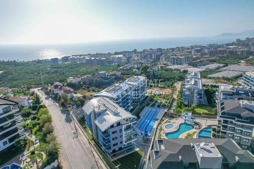 Линейные апартаменты 3+1 в современном комплексе - Алания, Каргыджак 2 