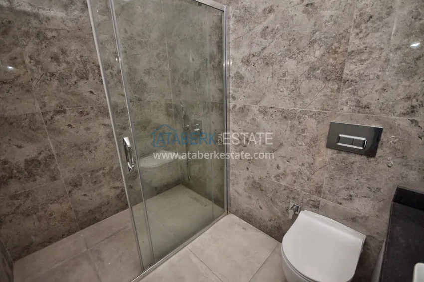 Приобрести Линейные апартаменты 3+1 в современном комплексе - Алания, Каргыджак 21 