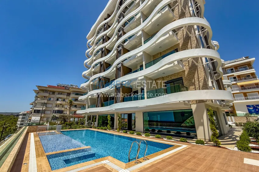 Современные квартиры и пентхаусы с видом на море в районе Авсаллар, Алания - рассрочка на 2 года 1